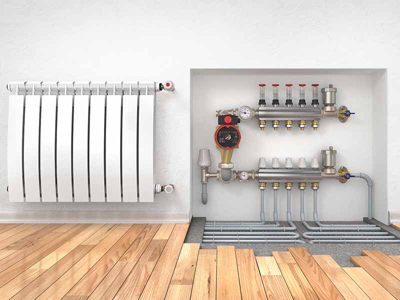 Installation circuit de chauffage Dieppe